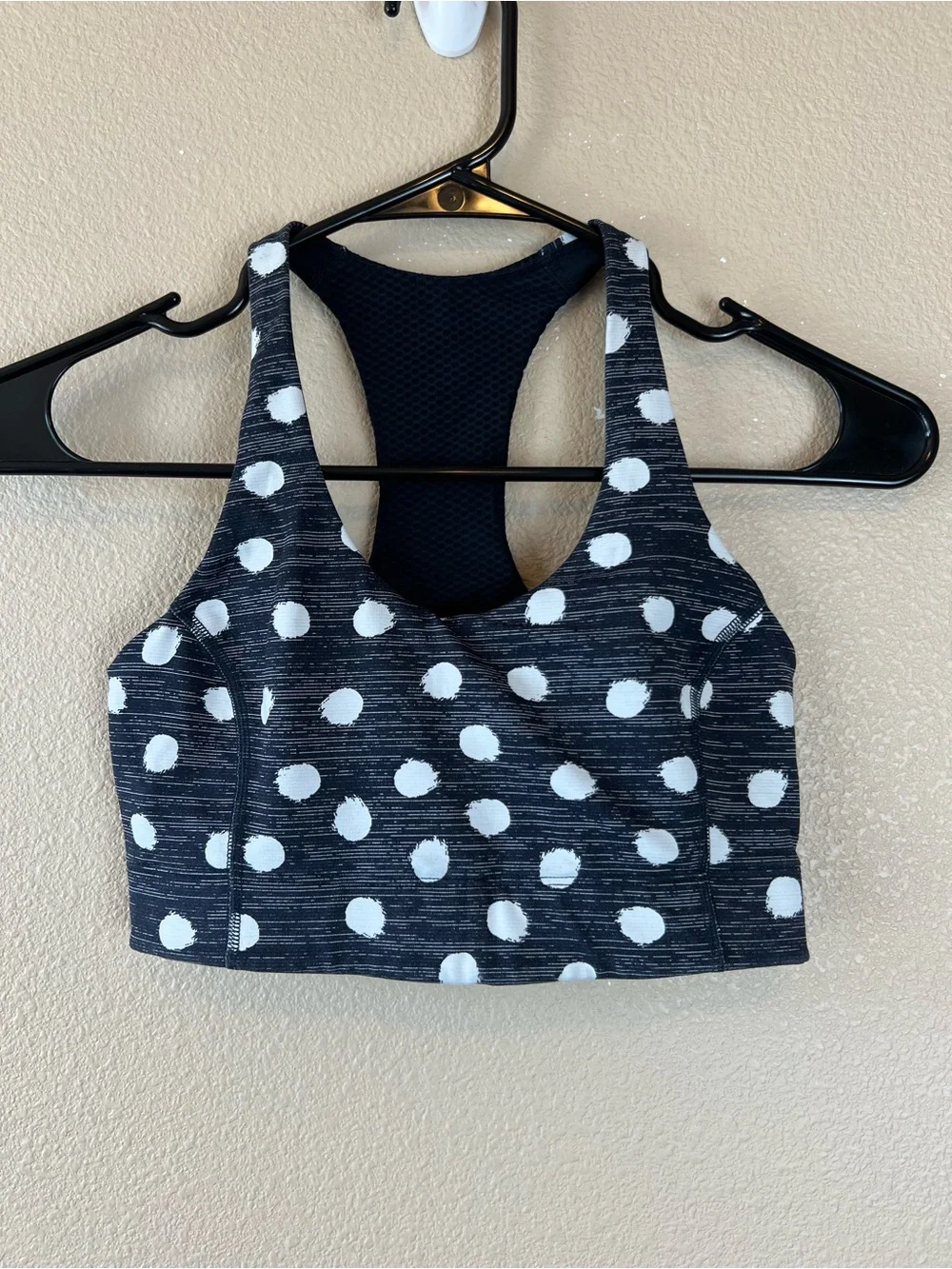 Outdoor Voices Doing Things Sports Bra Polka Dot